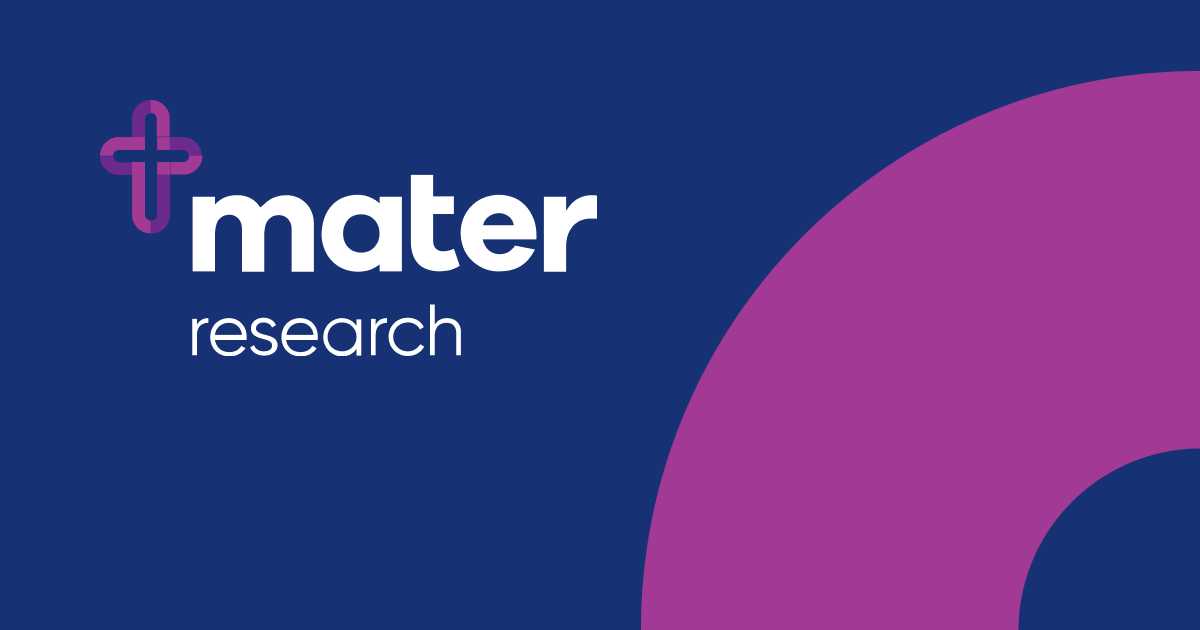 Student application form - Mater Research